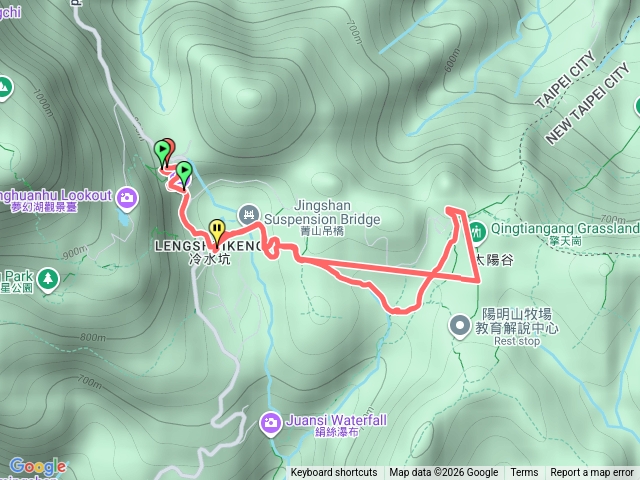 冷擎步道來回預覽圖