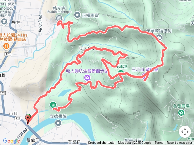 三汀山-三進三出