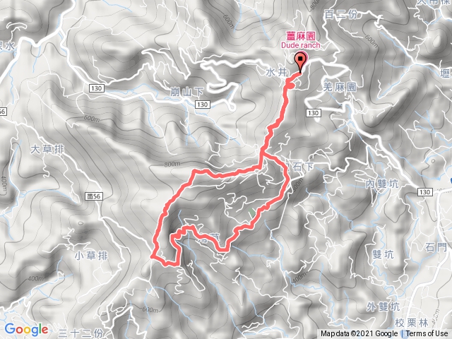 1100221苗栗小百岳關刀山-出關古道-聖關段O型