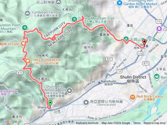 山佳大棟山青龍嶺樹林預覽圖