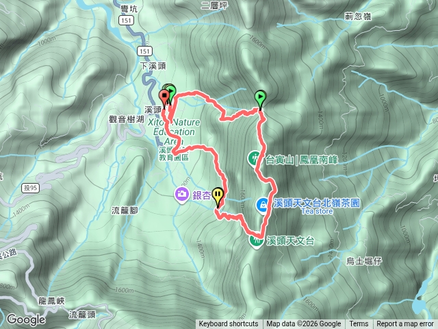 溪頭鳳凰南峰O型步道預覽圖