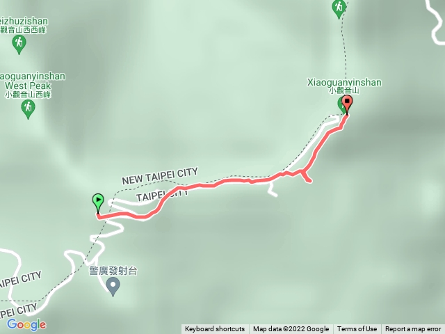 小觀音主峰