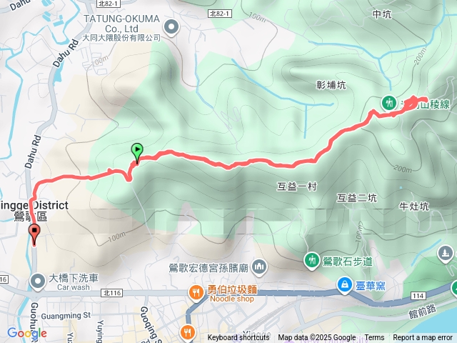 忠義宮步道／光明山稜線步道