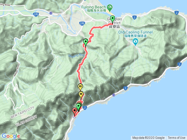 草嶺古道（福隆-大里）