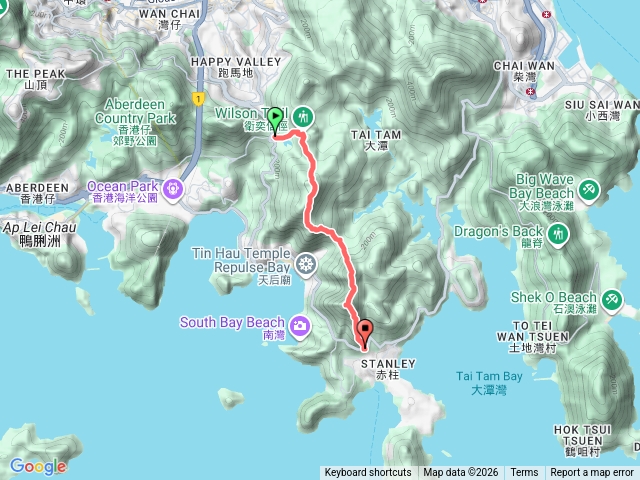 香港孖崗山、紫蘿蘭山蹤走