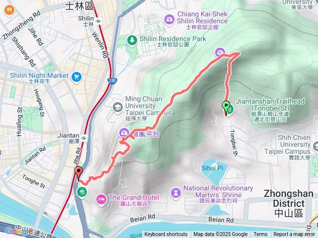 通北入口至劍潭站