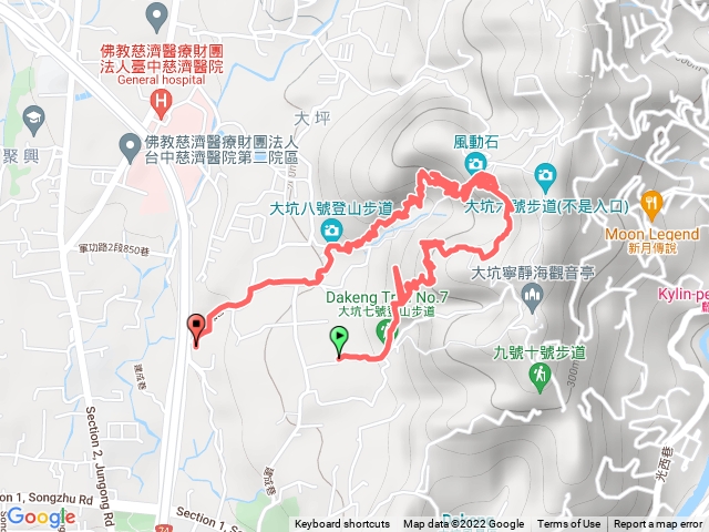 大坑七上八下步道