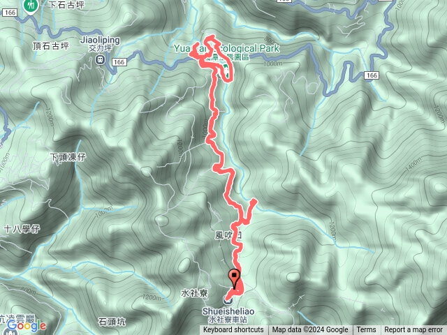 水社寮-圓水古道-瑞水步道-青年嶺（封閉）-雲潭瀑布 2024-09-26預覽圖