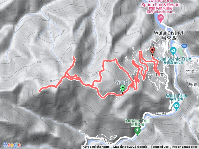 美鹿山、拔刀爾山、高腰山8字形連走