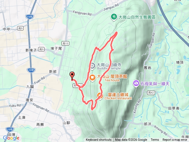 高雄大岡山▶️小百岳$074⭕️繞預覽圖
