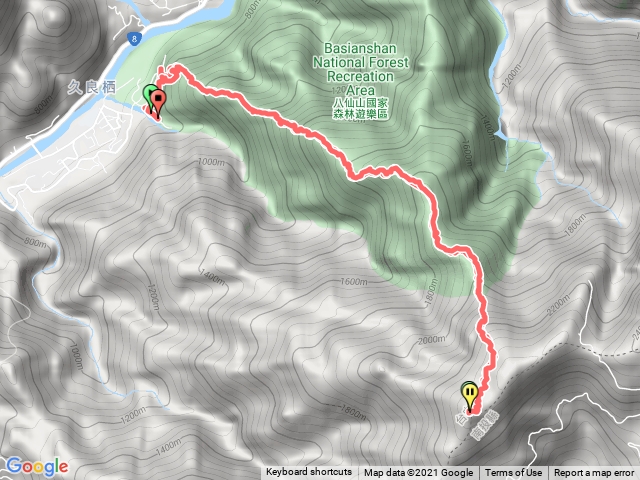 八仙山松鶴登山口