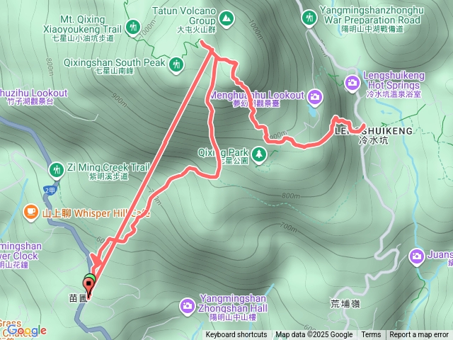 陽明山三進三出