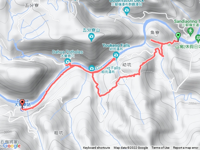 20220723幼坑古道大華壺穴九層瀑布