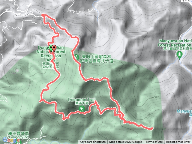 桃園志繼山、東眼山、拉卡山環狀縱走gpx