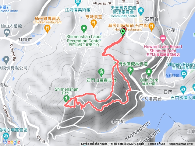 好漢坡小竹坑山環湖步道