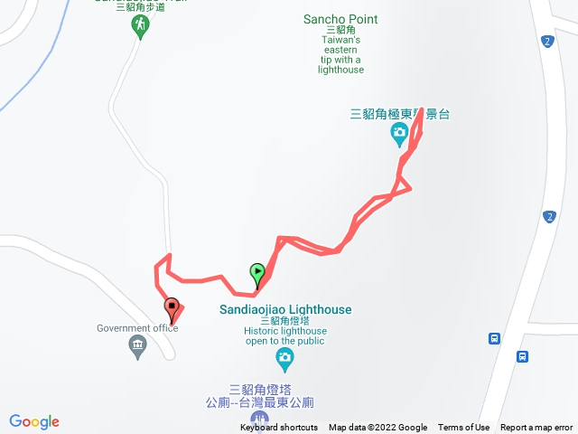 慢行 2022 - 步道 #16 - 三貂角燈塔步道