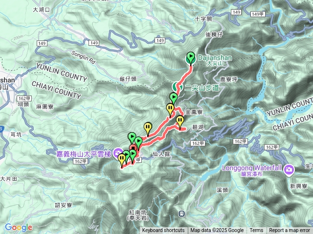 雲嘉五連峰碧雲山龜山預覽圖