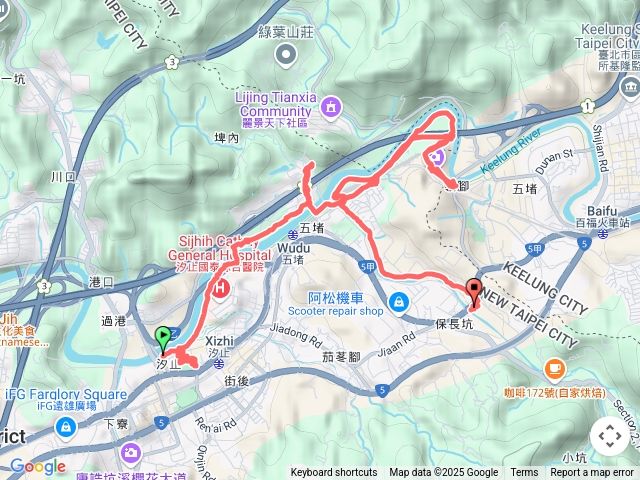 汐止巡禮(濟德宮_忠順廟_星光橋_東山煤礦遺址_五堵舊隧道)