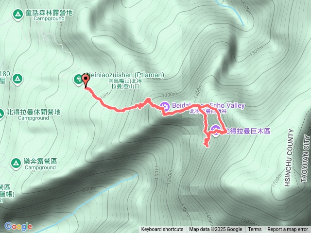 北得拉曼巨木步道