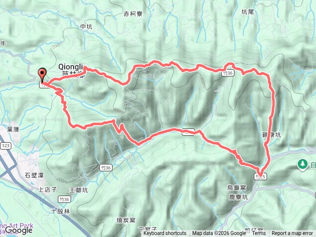 飛鳳山-鹿寮坑-王爺坑-大O健走預覽圖