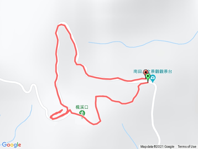 台東達仁南田飛行傘步道環走