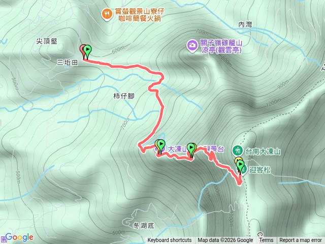 關子嶺大凍山步道