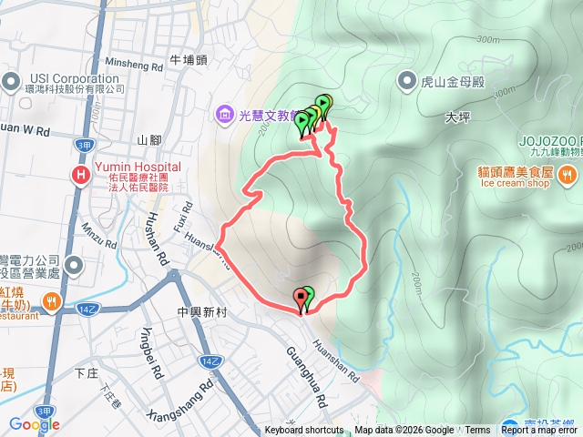 虎山步道第三登山口