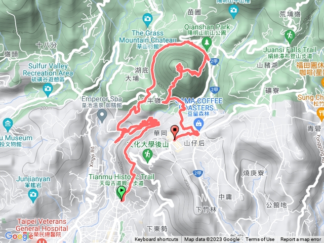 20230527 天母古道 翠峰瀑布 半嶺東步道 紅壇 紗帽山