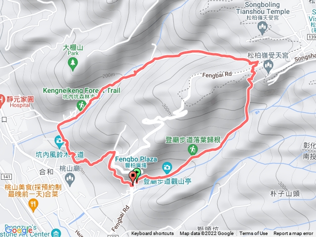 登廟步道、坑內坑步道、密林穿越快消失的苳柏步道