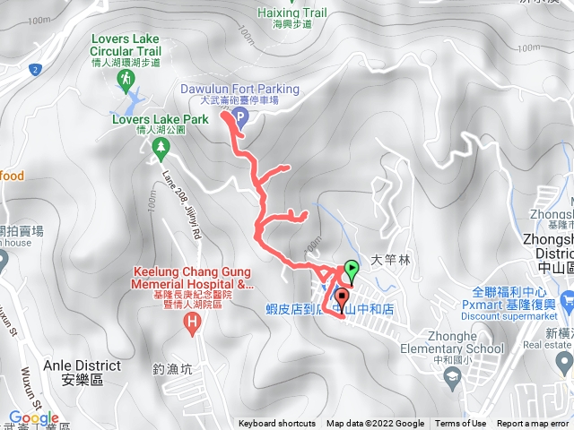 情人湖附近步道探勘