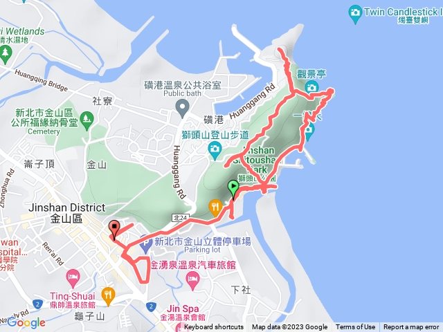 🔺新北/金山/金包里山、獅頭山（三等、海軍）➡️磺港山（聯勤三等）