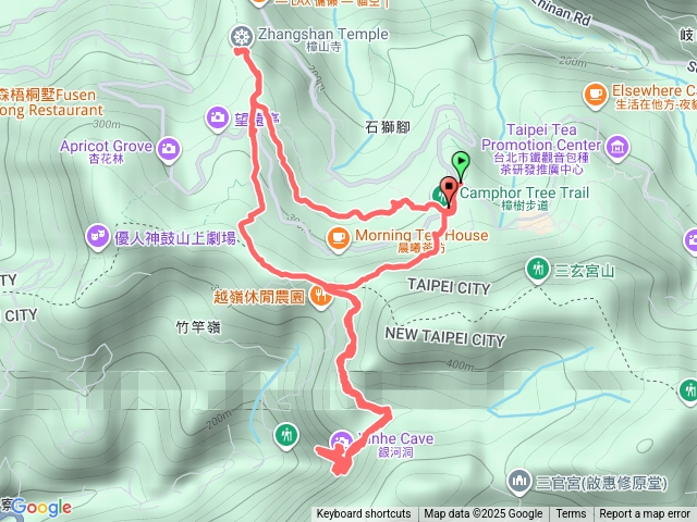 樟樹步道樟湖步道銀河洞O型預覽圖