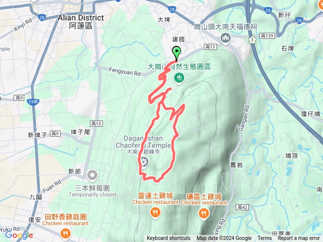 大崗山步道預覽圖