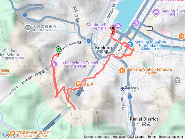 劉銘傳隧道-基隆廟口預覽圖