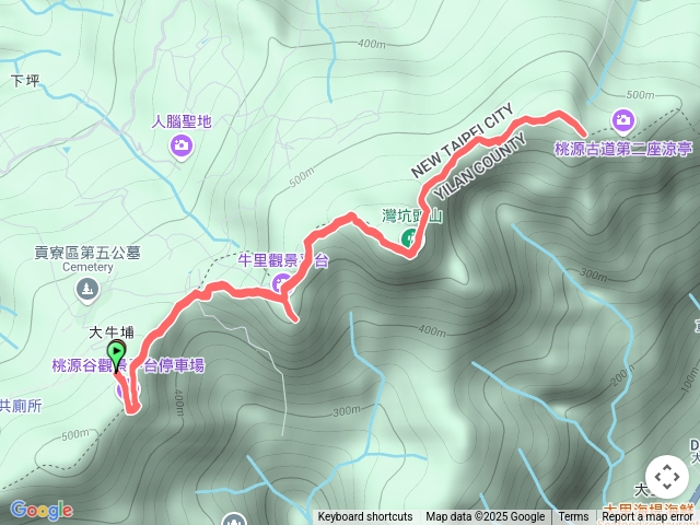 20350530桃源谷內寮線、灣坑頭山