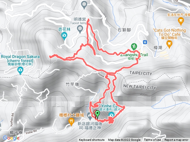 銀河洞越嶺，樟樹樟湖步道