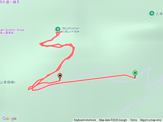 中指山小百岳捷徑