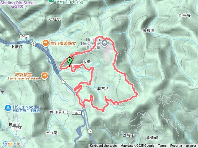 崩山大崙/石碇大崙/磨石坑山