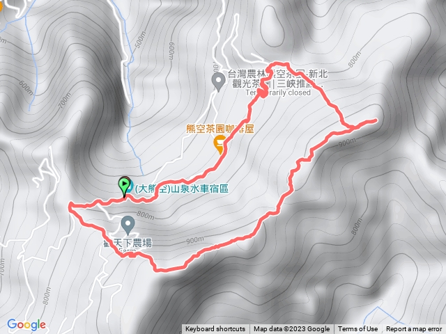 熊空山、竹坑山O型