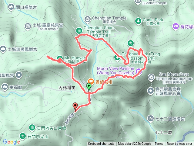 土城天上山+火焰山小O型預覽圖