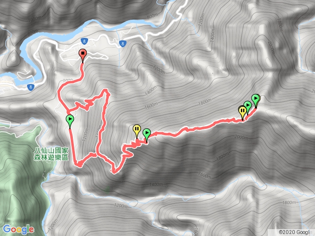馬崙山(八壯士登、斯可巴回)