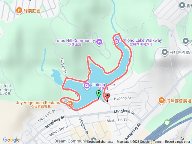 金龍湖環湖步道