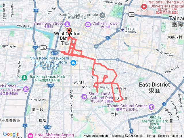 台南市中西區晨遊（富驛時尚）