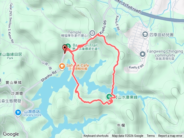 寶山水庫環湖步道20261011預覽圖