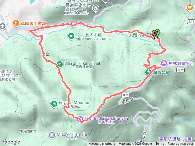 龜山大湖O走