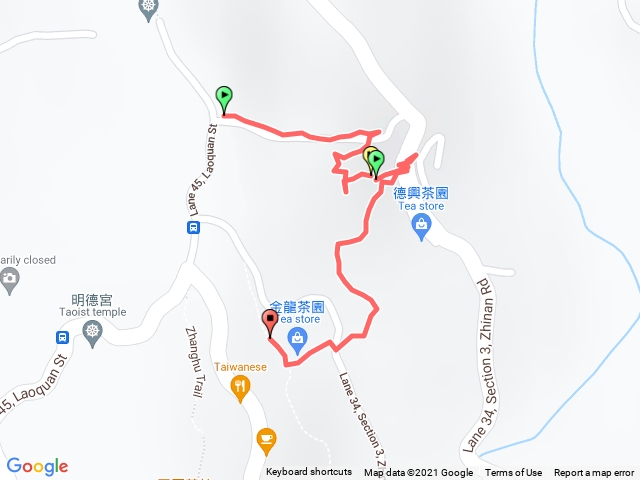 貓空石獅腳步道