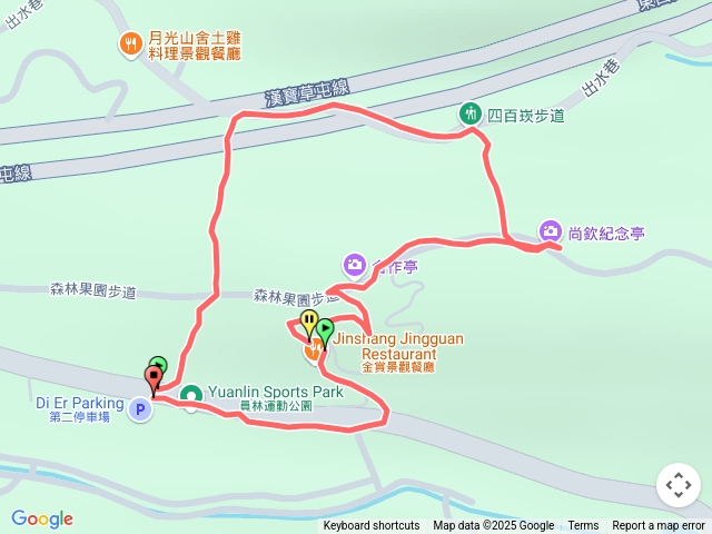 員林萬里長城步道（含三二四百崁）