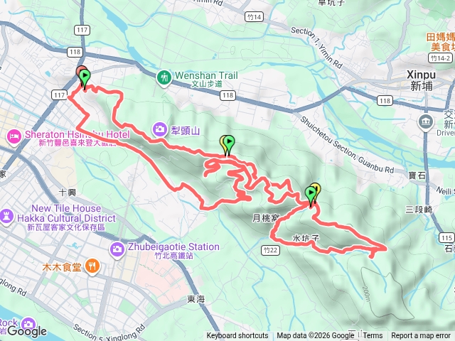 犁頭山登山步道+月桃窩古道.走公路下山預覽圖