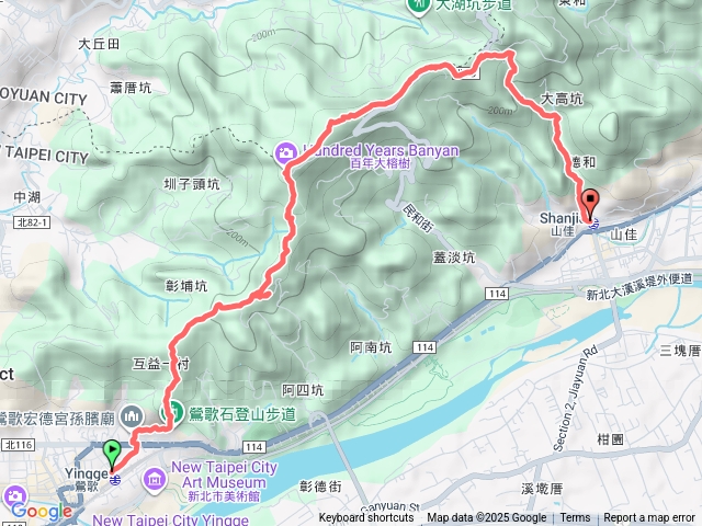 2025微笑山線大縱走尋寶集章任務微笑山線：【大棟山系】百年大榕樹段202512151655
