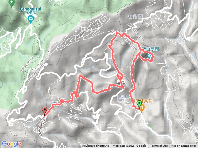 20211215新山西南稜夢湖連走彩虹稜如意湖柯子林山